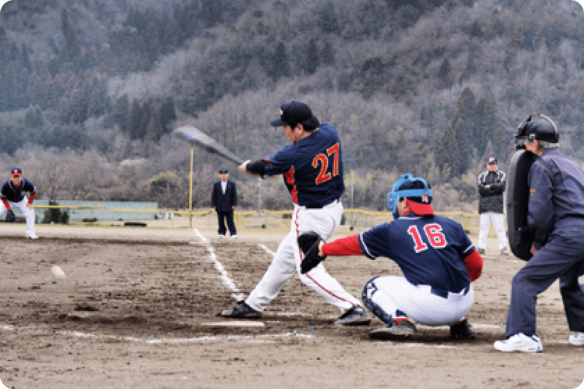 部活動の写真