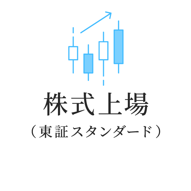 株式上場(東証スタンダード)