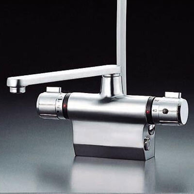 デッキ形サーモスタット式シャワー（取付ピッチ102mm）：KF253｜浴室