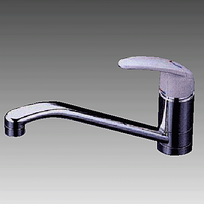 流し台用シングルレバー混合栓：KM336A｜キッチン用水栓：台付1穴