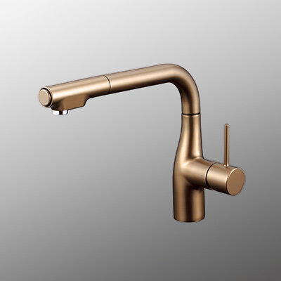 シングルシャワー付混合栓 ノーブルアンバー