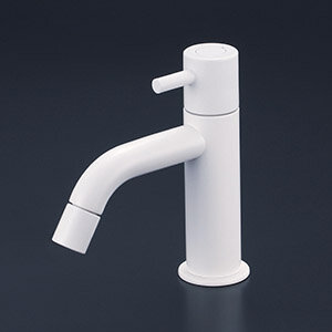 立水栓（単水栓）　マットホワイト